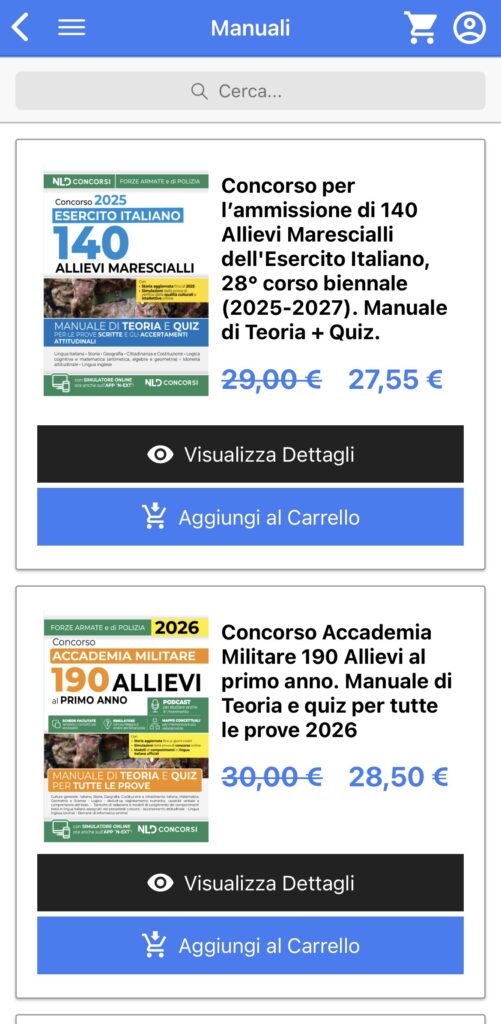 Simultore Quiz concorsi