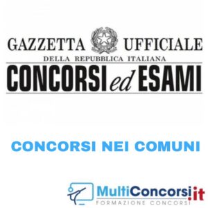 Preparati al concorso nei comuni