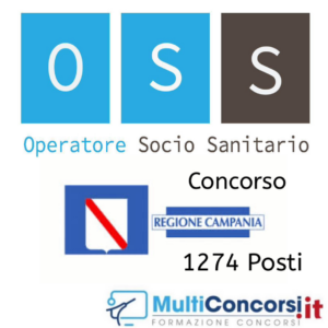 Preparati e supera il Concorso OSS Regione Campania con Multiconcorsi.